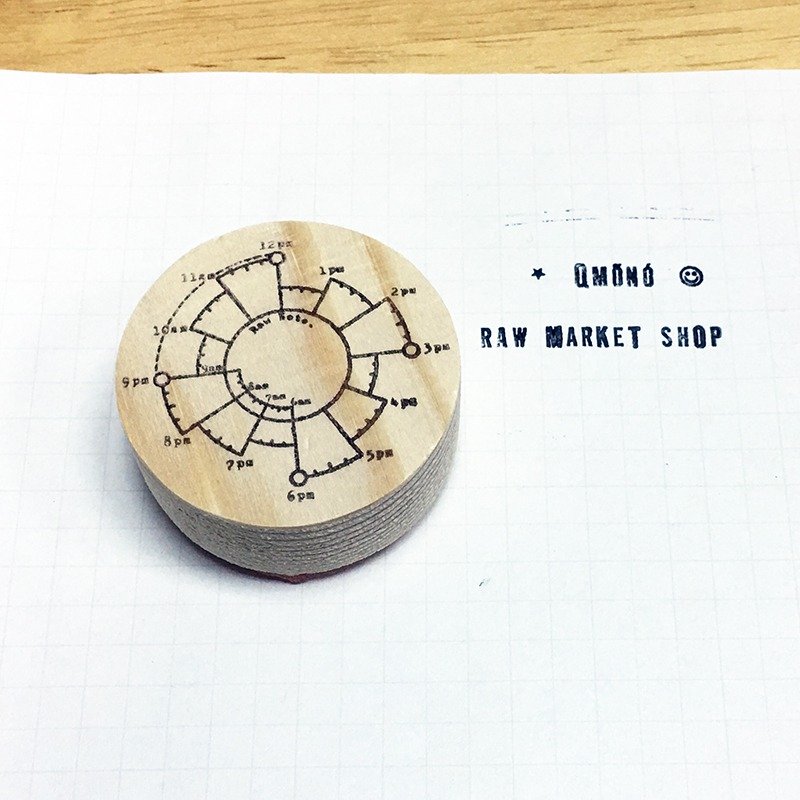 Raw Market Shop 原木印章【时间轴 No.169】 - 印章/印台 - 木头 卡其色