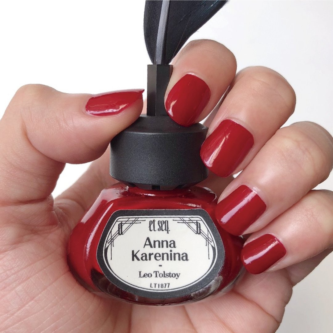 LT1877 Anna Karenina - 指甲油/指甲贴 - 其他材质 红色