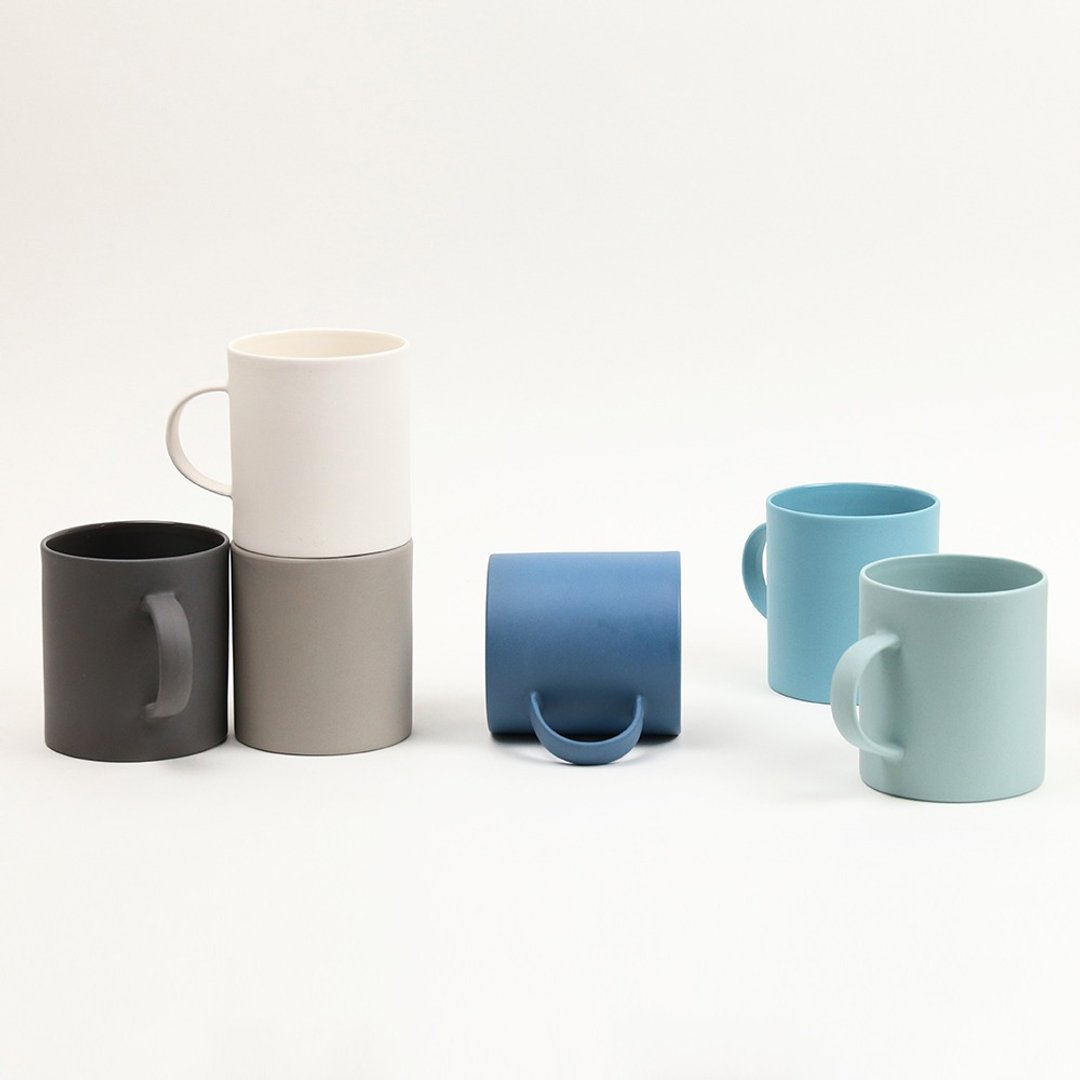MOHEIM STONEWARE MUG / 330 & 250 - 其他杯子 - 瓷 多色