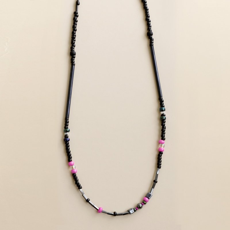 桃色梦 Peach Dream  | 手工串珠项链  | 可定制 - 项链 - 其他材质 多色