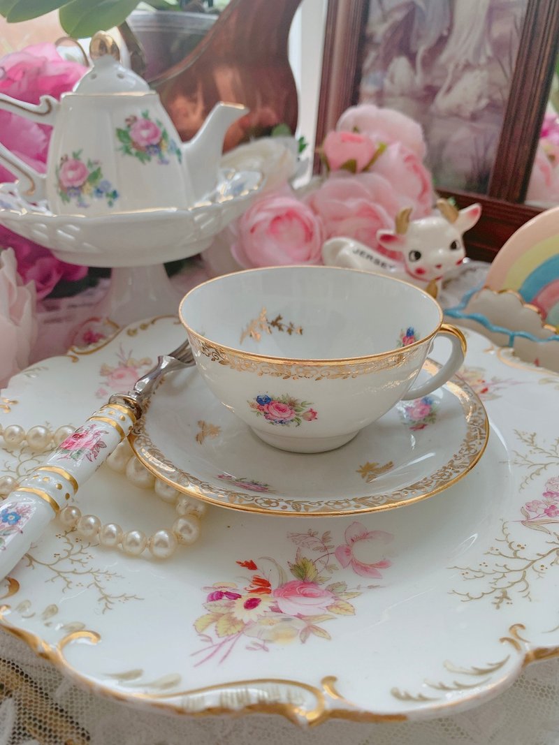 德国手绘古董杯一对 指定买家下标 - 茶具/茶杯 - 瓷 多色