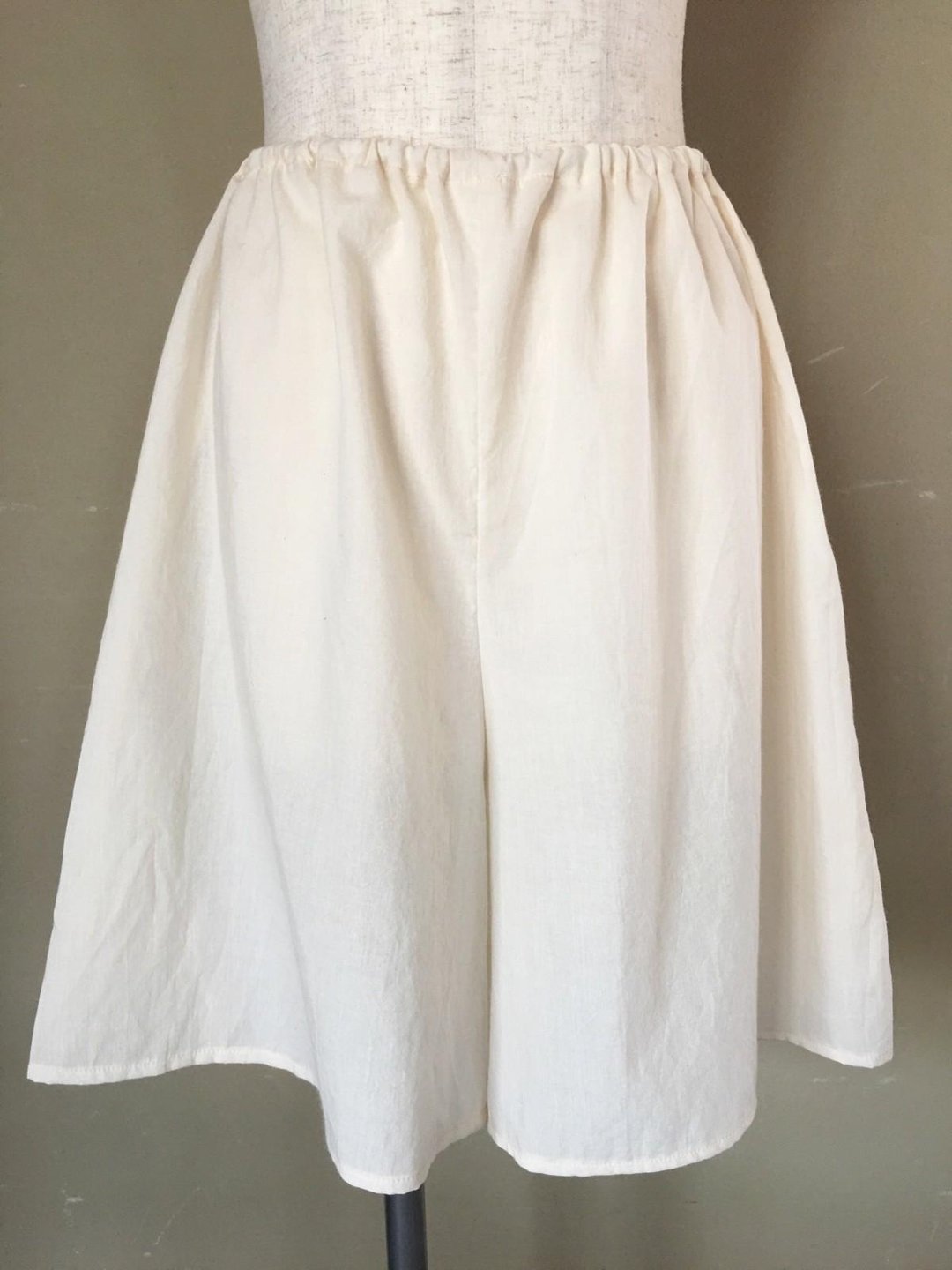 Organic cotton petticoat (culottes) - 女士内衣裤 - 棉．麻 