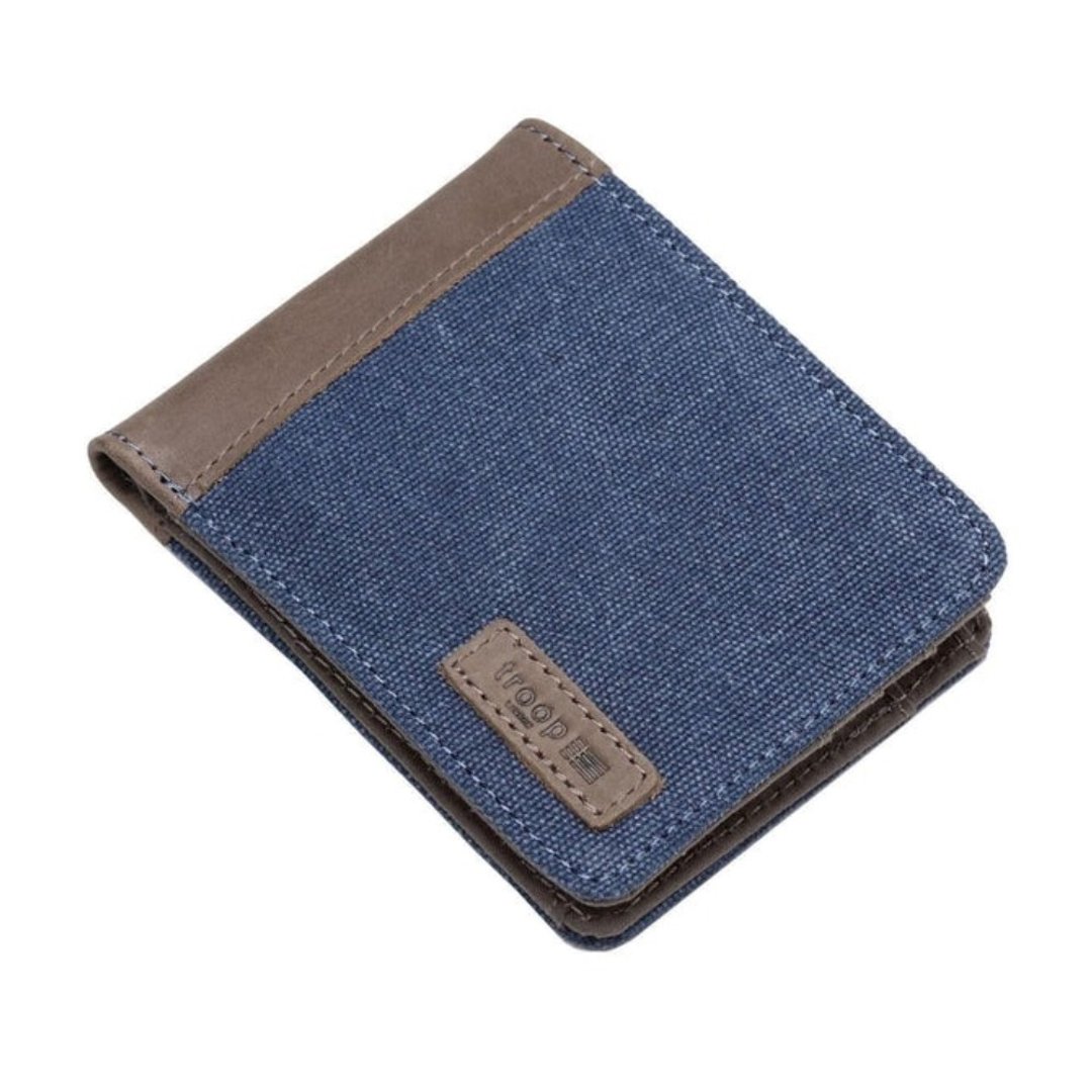 TRP0500 Troop London ACCESSORIES 帆布双折钱包 (3色可选) - 皮夹/钱包 - 防水材质 