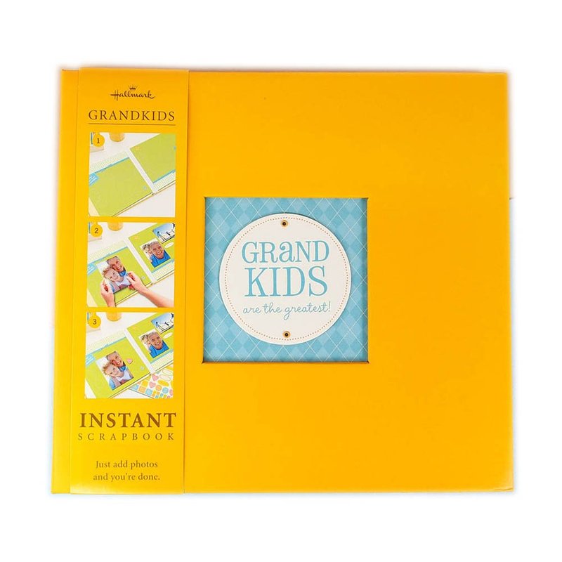 全彩页精致剪贴纪录本/宝贝孙儿【Hallmark-无酸相本/相册】 - 相簿/相册 - 纸 多色