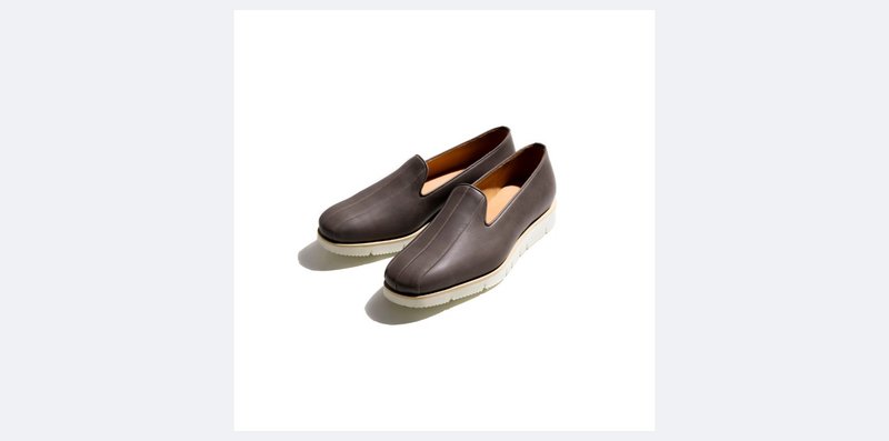 Stripes - 男款休闲鞋 - 真皮 银色