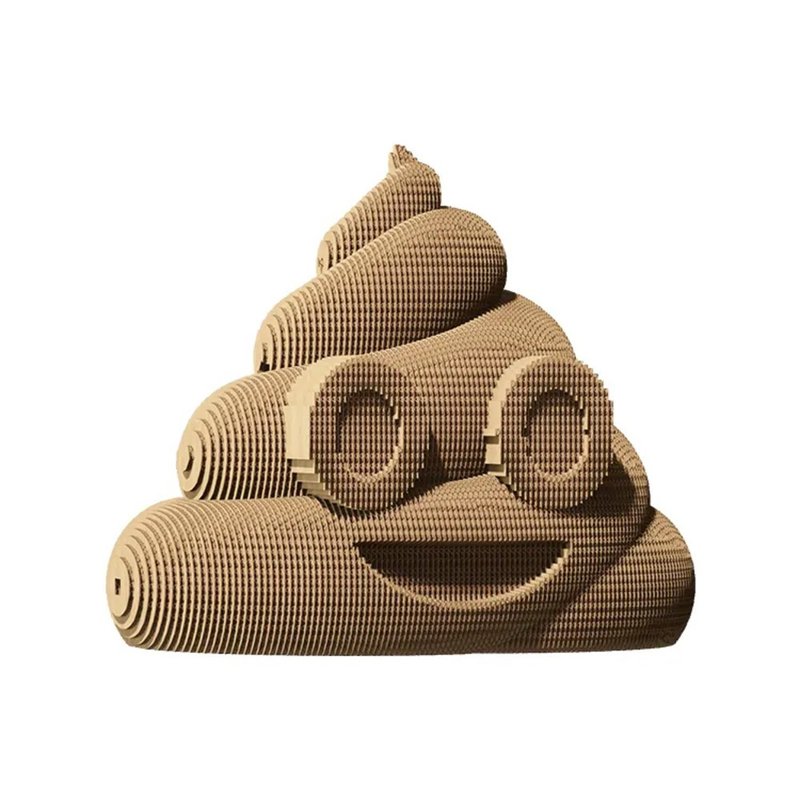 Cartonic - POOP 卡通便便 3D立体拼图 - 拼图 - 其他材质 