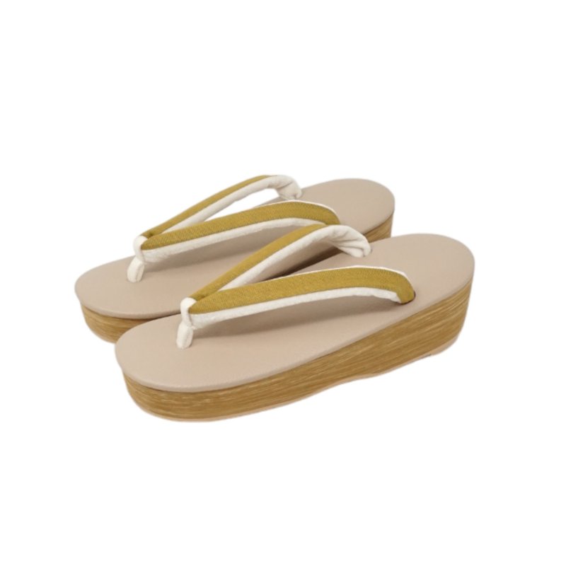 草履 马卡龙装履EVA 本麻花绪 鲑鱼粉 - 其他 - 人造皮革 橘色