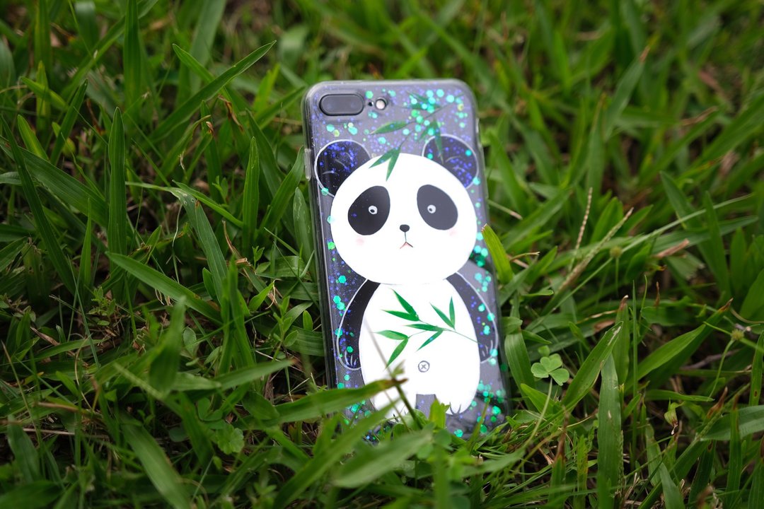 panda原创手绘+植物标本 树脂画手机壳 - 手机壳/手机套 - 树脂 多色