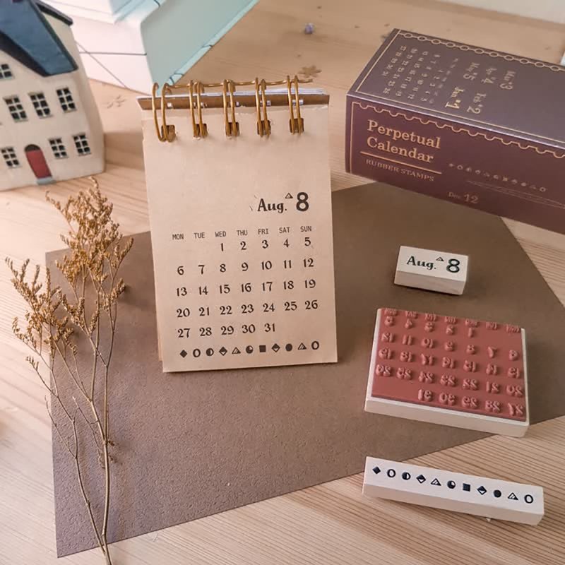 万年历印章 PCRS - 印章/印台 - 其他材质 