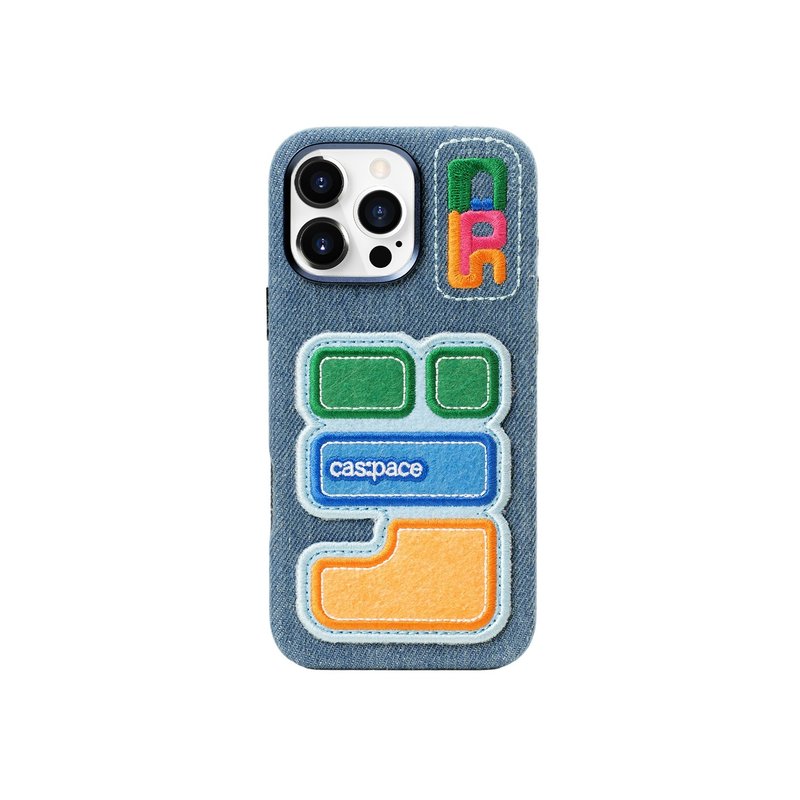 cas:pace 25S/S 牛仔布 布制手机壳 - 手机壳/手机套 - 硅胶 