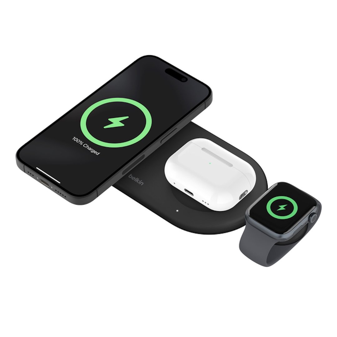 BoostCharge Pro Qi2 15W 3合1磁吸无线充电板 - 手机充电及周边 - 其他材质 