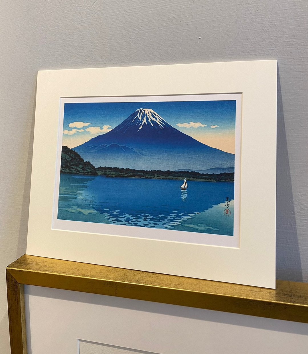 本店独立印制土屋光逸浮世绘版画 - 富士山精美插画 - 海报/装饰画/版画 - 纸 