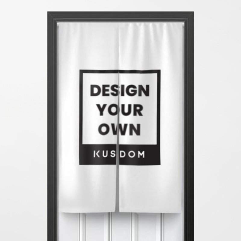 【定制化礼物】门帘│家居用品/卧室/廉布/屏蔽帘/隔间用品 - 门帘/门牌 - 其他人造纤维 白色