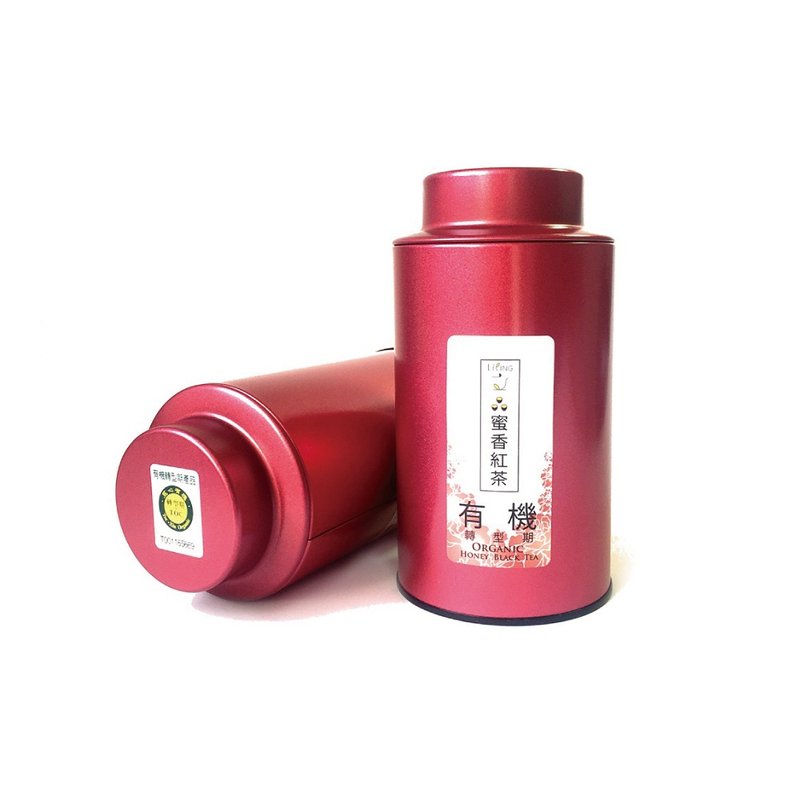 有机 经典蜜香红茶 100g 罐礼盒 - 茶 - 纸 粉红色