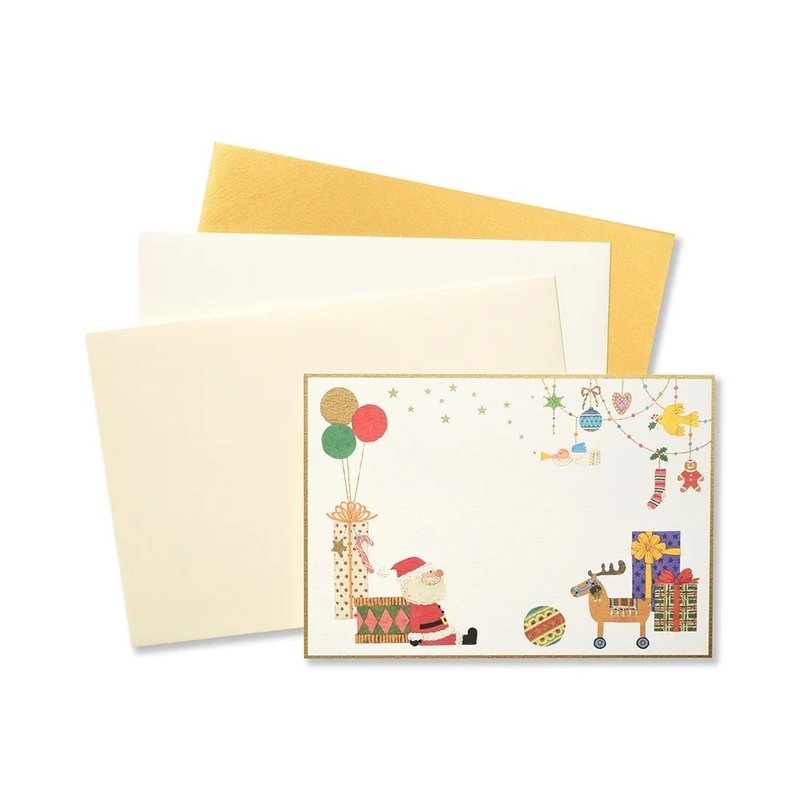 Le Pere Noel 留言卡套装 / 圣诞节 - 卡片/明信片 - 纸 