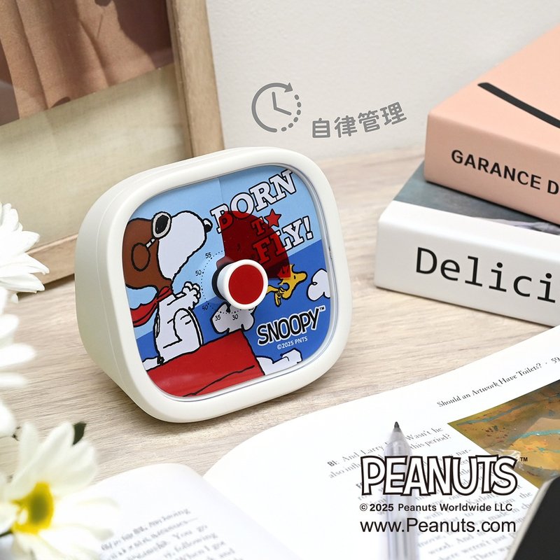 史努比系列计时器(飞行) - 时钟/闹钟 - 其他材质 卡其色