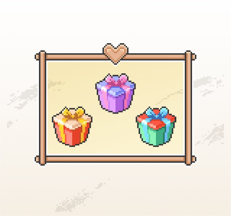 Twitch贴图下载 表情符号 忠诚点数 礼物盒 - 电脑手机桌布/贴图/App 图示 - 其他材质 