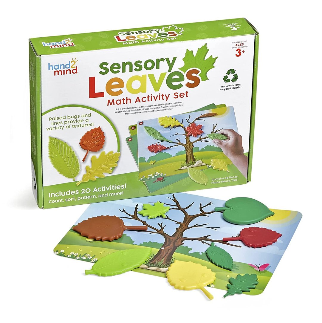 【美国hand2mind】彩色树叶游戏组 | 感觉统合玩具 | 数学教具 - 玩具/玩偶 - 塑料 绿色