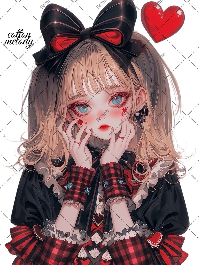 original sticker no.1610 人物贴纸 原创贴纸 人物贴纸 女孩贴纸 原创人物贴纸 - 贴纸 - 纸 
