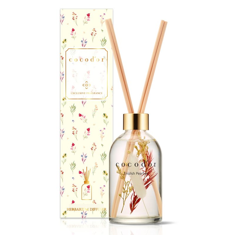 COCODOR-浮游花系列R扩香瓶200ml-英国小苍兰 - 香薰/精油/线香 - 玻璃 橘色