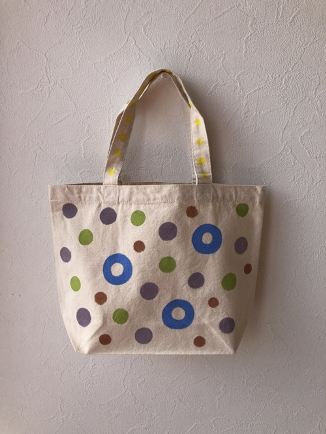 koruri × colore tote bag with brooch ① - 手提包/手提袋 - 棉 
