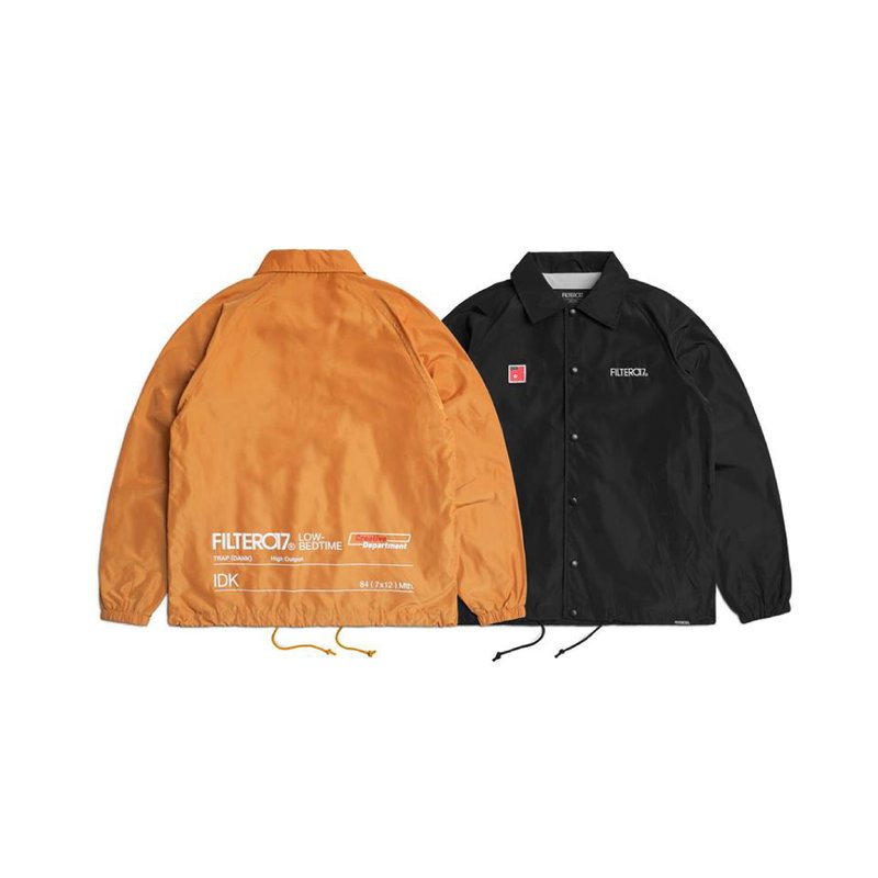 Filter017 FLTR Cassette Series - Coach Jacket / 教练外套 - 男装外套 - 聚酯纤维 