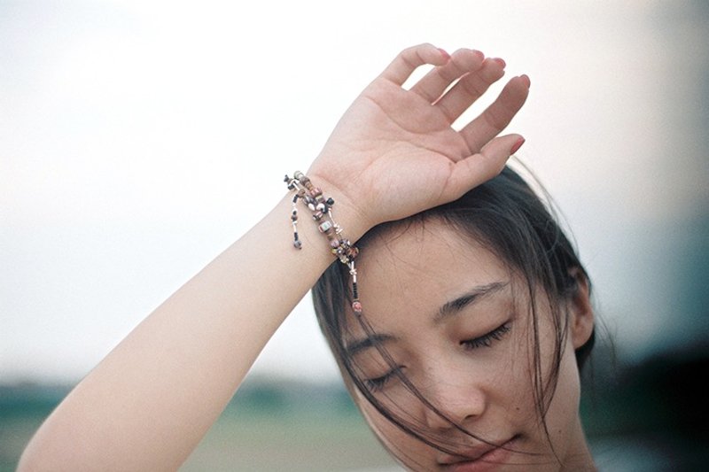 “气息”KOAN 泰银尼泊尔手绘琉璃 - 手链/手环 - 其他金属 