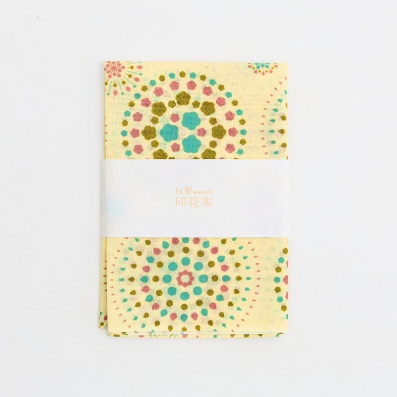 和风手拭巾/烟火/粉彩糖 - 手帕/方巾 - 棉．麻 