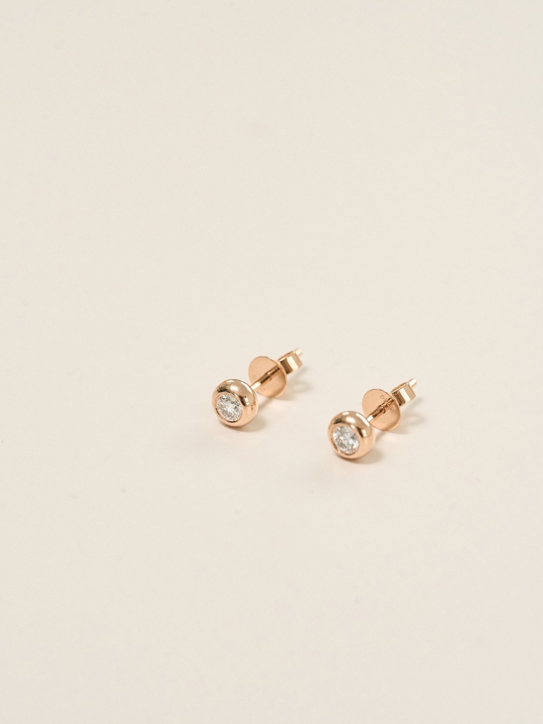 | SUBLIME 焦点耳环 | 18K 金 钻石轻珠宝母亲节礼物 - 耳环/耳夹 - 贵金属 