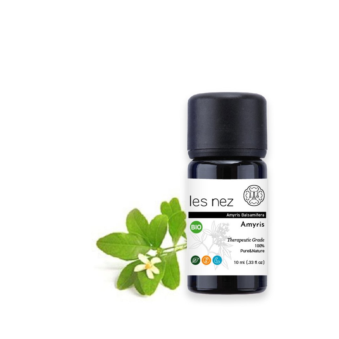 【Les nez 香鼻子】天然单方西印度檀香(阿米香树)精油 10ML - 香薰/精油/线香 - 精油 黑色