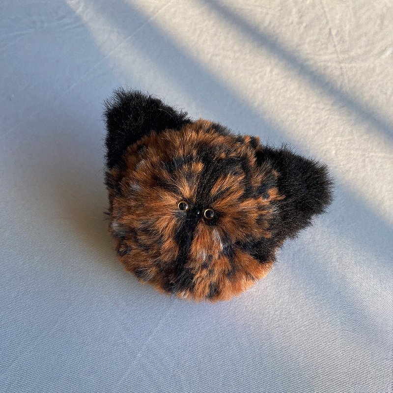 混乱猫 钥匙圈 - 钥匙链/钥匙包 - 其他材质 咖啡色