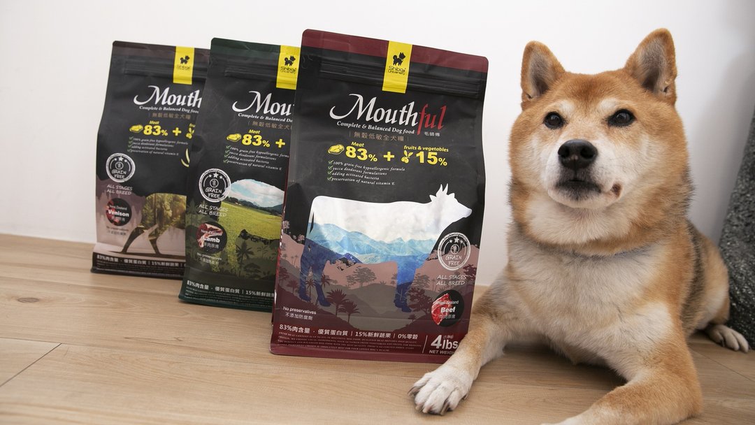 Mouthful毛师傅 鲜宠粮 全新冻干配方 狗饲料 高蛋白 安格斯黑牛 - 狗罐头/鲜食 - 其他材质 