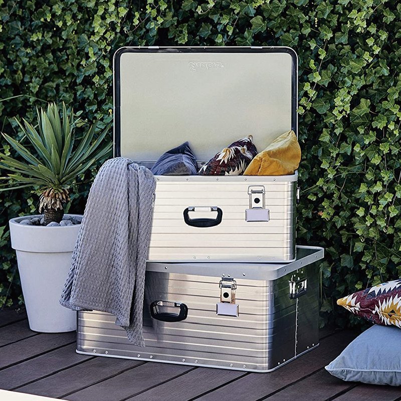 多伦多 铝制收纳箱 S 29L - 收纳用品 - 铝合金 银色