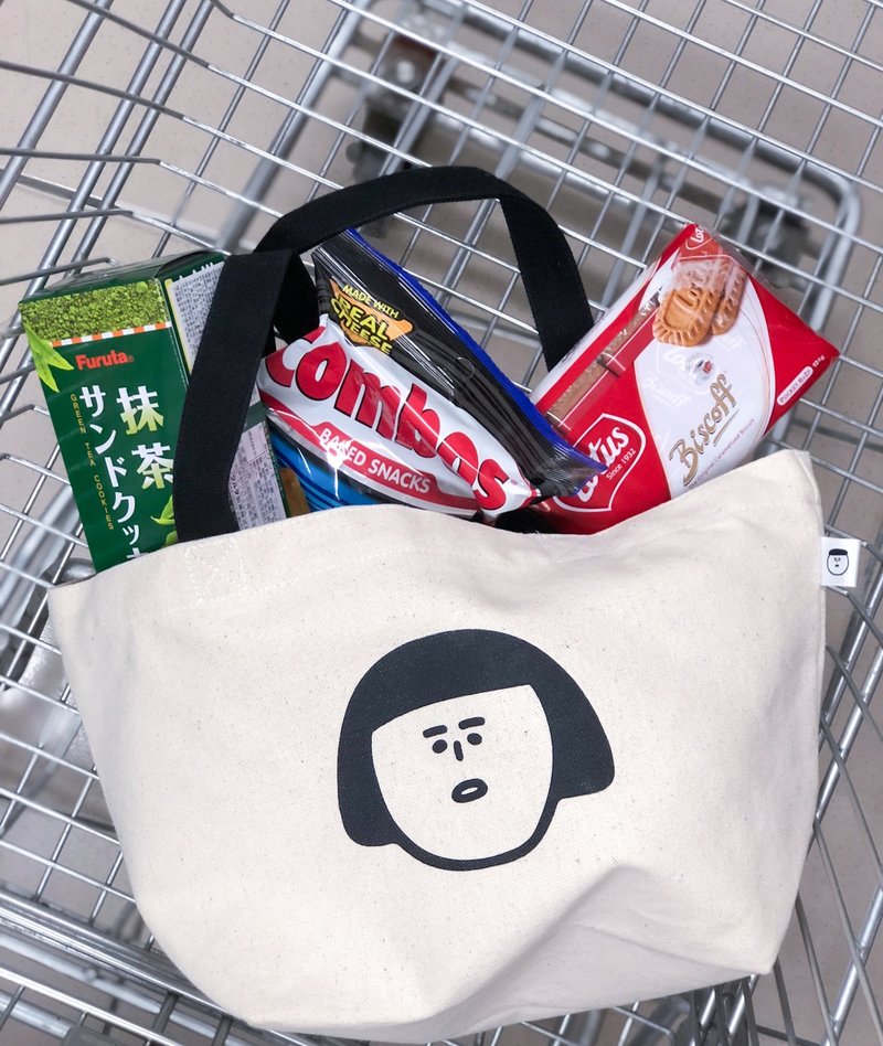 1G珍妮  帆布便当袋/手提袋 - 手提包/手提袋 - 棉．麻 