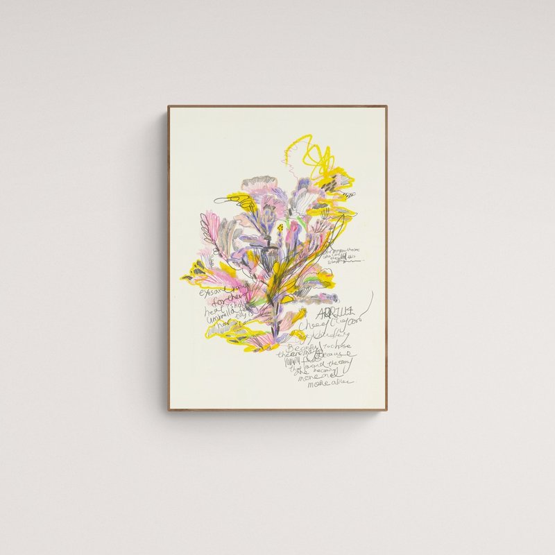 【Lingoooo插画/动物插画】Febbi |  002花卉 - 海报/装饰画/版画 - 纸 