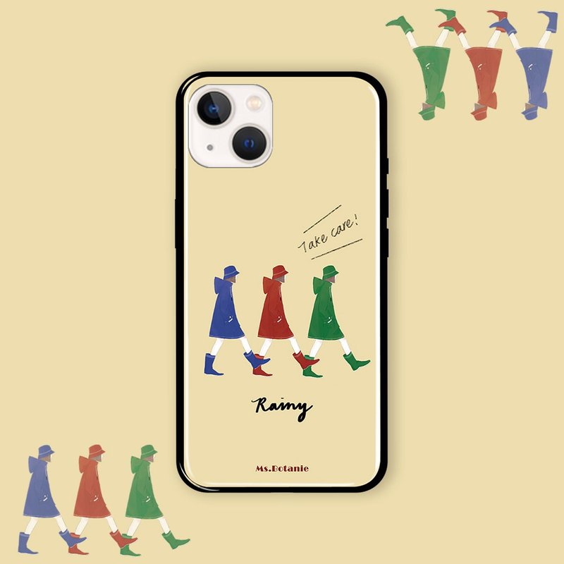 联名 波天妮小姐 雨神同行 防摔手机壳 BTAA03 - 手机壳/手机套 - 硅胶 多色