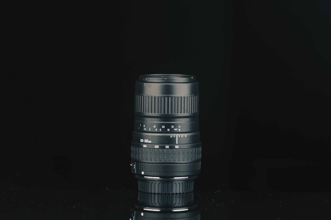 Sigma ZOOM 100-300mm F=4.5-6.7 DL For Canon EF #1900 - 相机 - 其他金属 黑色
