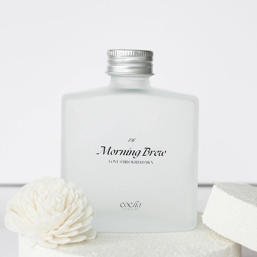 扩香香氛 | 06 清晨茶香 Morning Brew - 100ml/50ml - 香薰/精油/线香 - 玻璃 透明