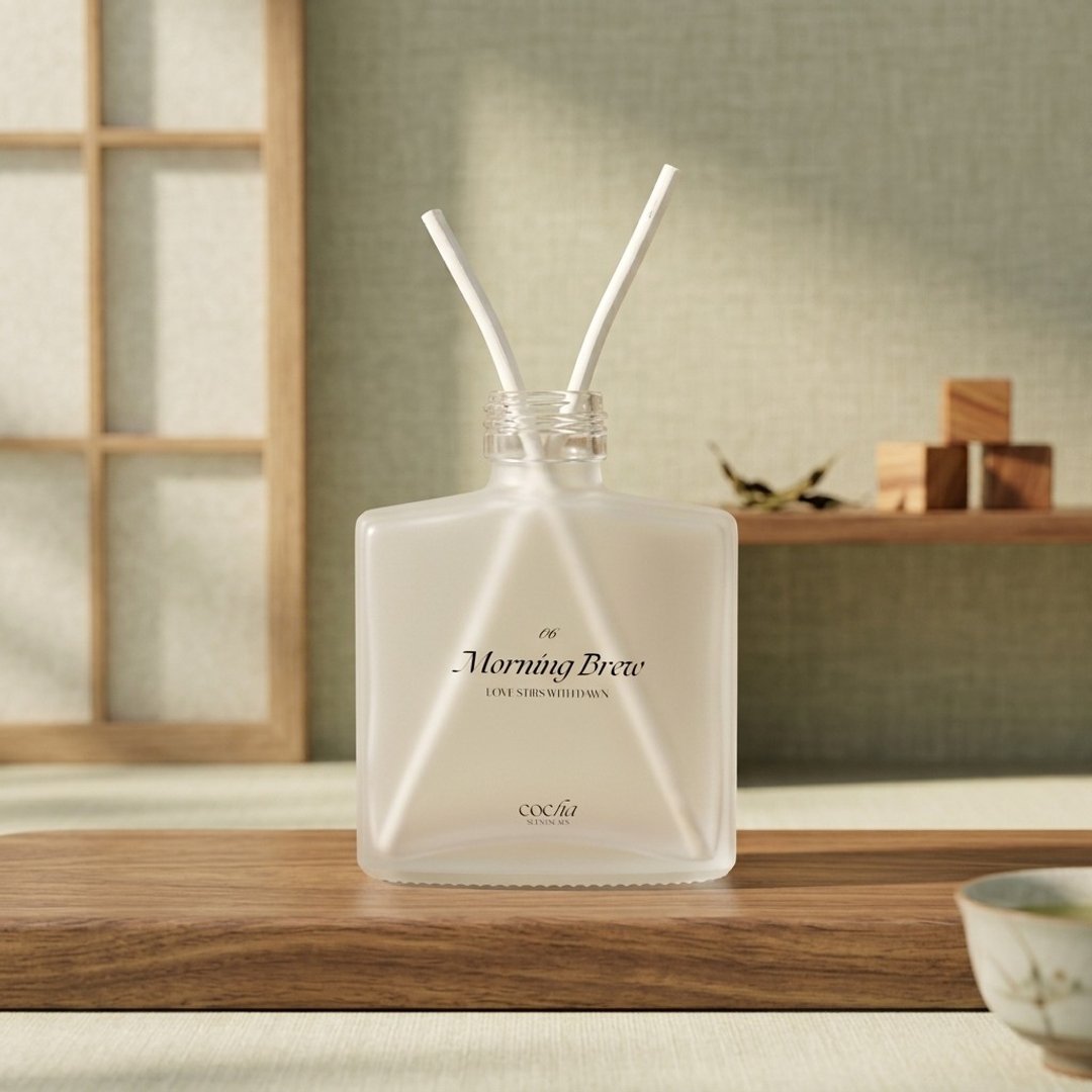 扩香香氛 | 06 清晨茶香 Morning Brew - 100ml/50ml - 香薰/精油/线香 - 玻璃 透明