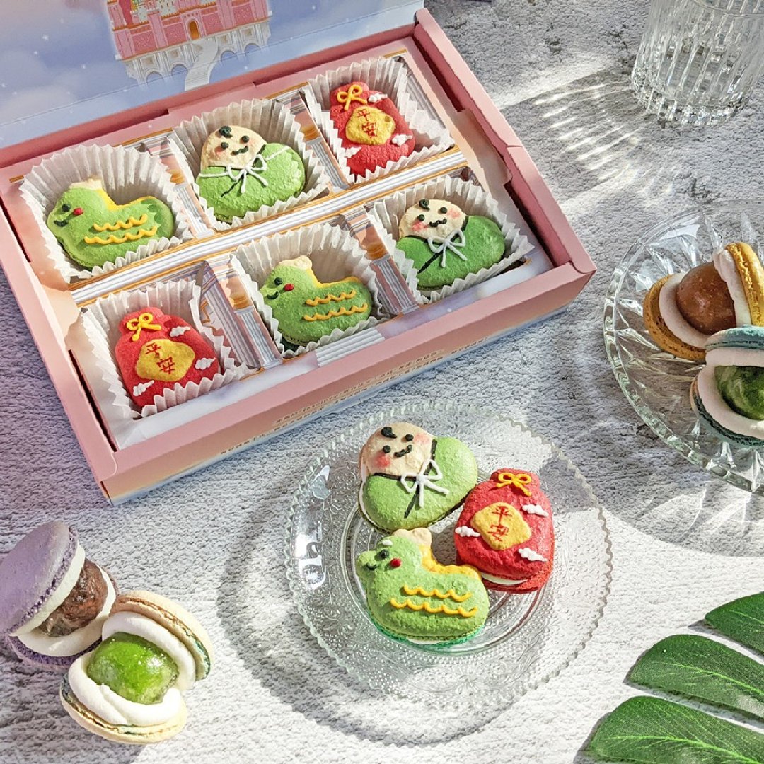期间限定 端午节系列 马卡龙礼盒 - 蛋糕/甜点 - 新鲜食材 