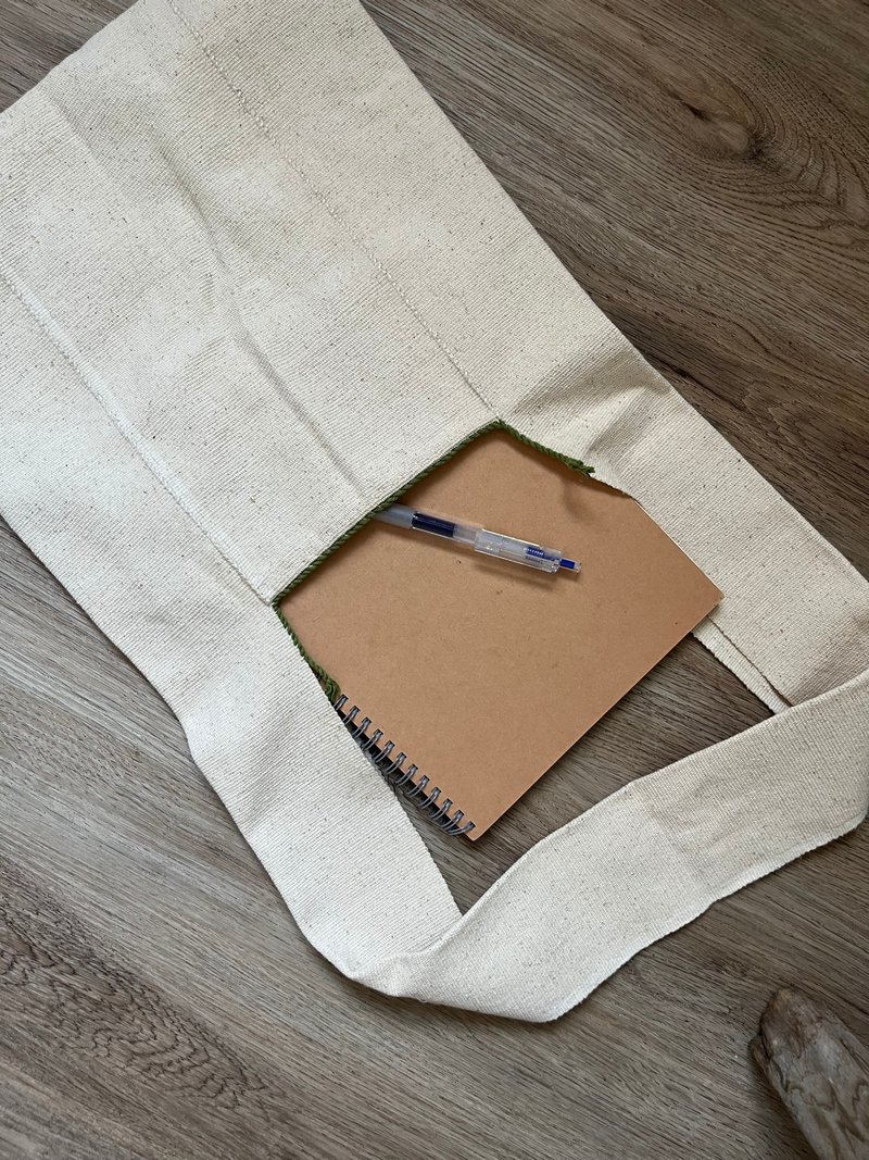 暹罗手工棉麻肩背包 —简约 - 侧背包/斜挎包 - 棉．麻 白色