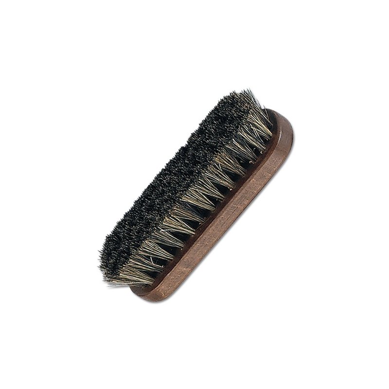 迷你马毛刷 Mini Horse Brush 德国制 方便携带 长11cm 莫布雷 - 其他 - 木头 咖啡色