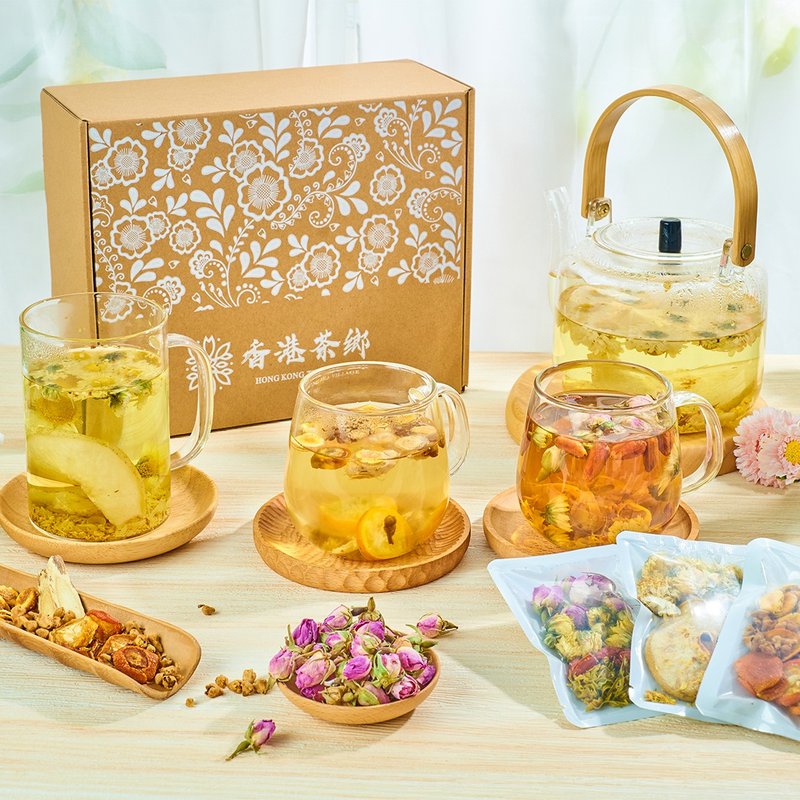 夏日水果茶组合【24包装】- 养生花茶分享组合礼盒 茶包礼盒 - 茶 - 其他材质 