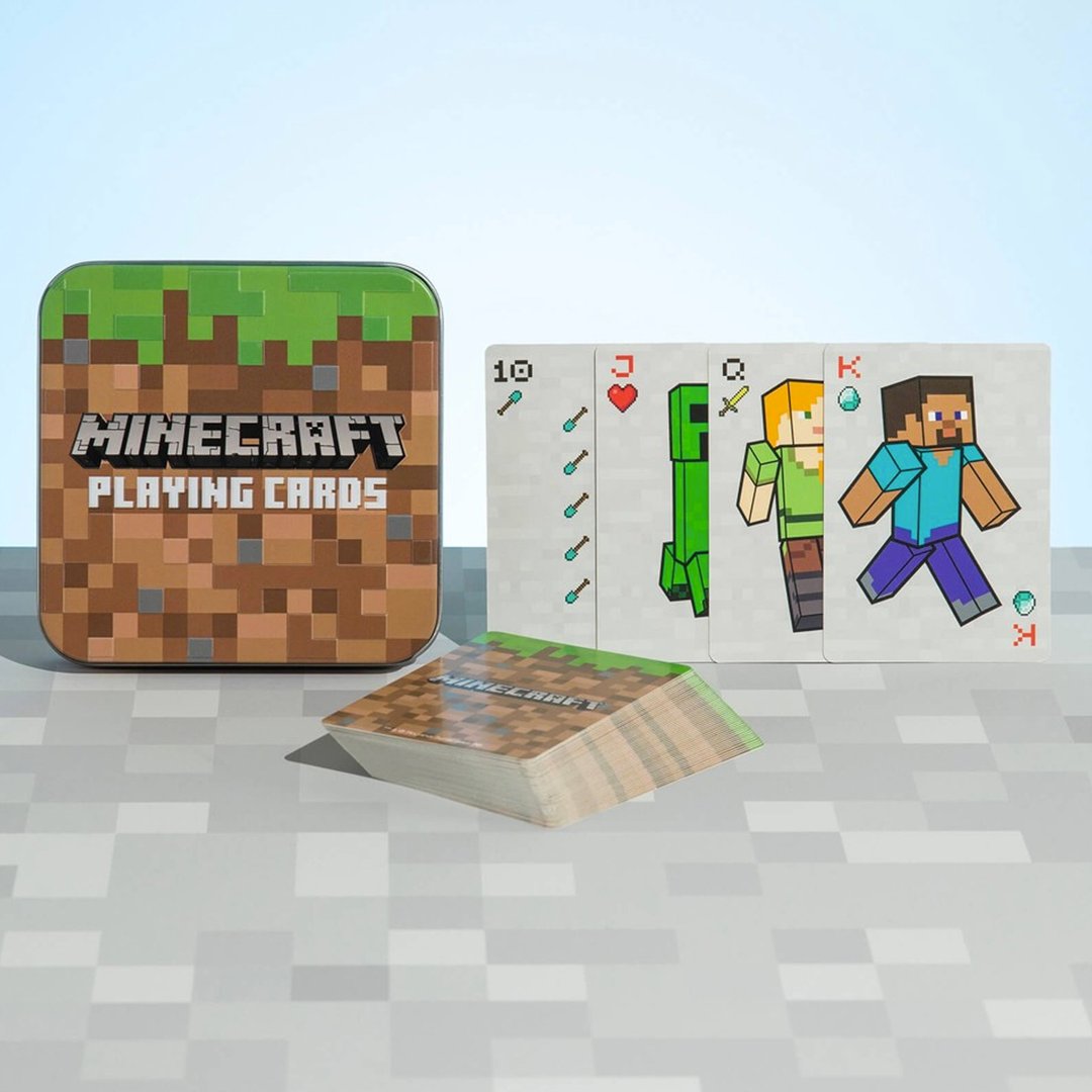 【交换礼物/旅行必备 】 Minecraft当个创世神旅行啤牌扑克牌 - 桌游/玩具 - 纸 绿色