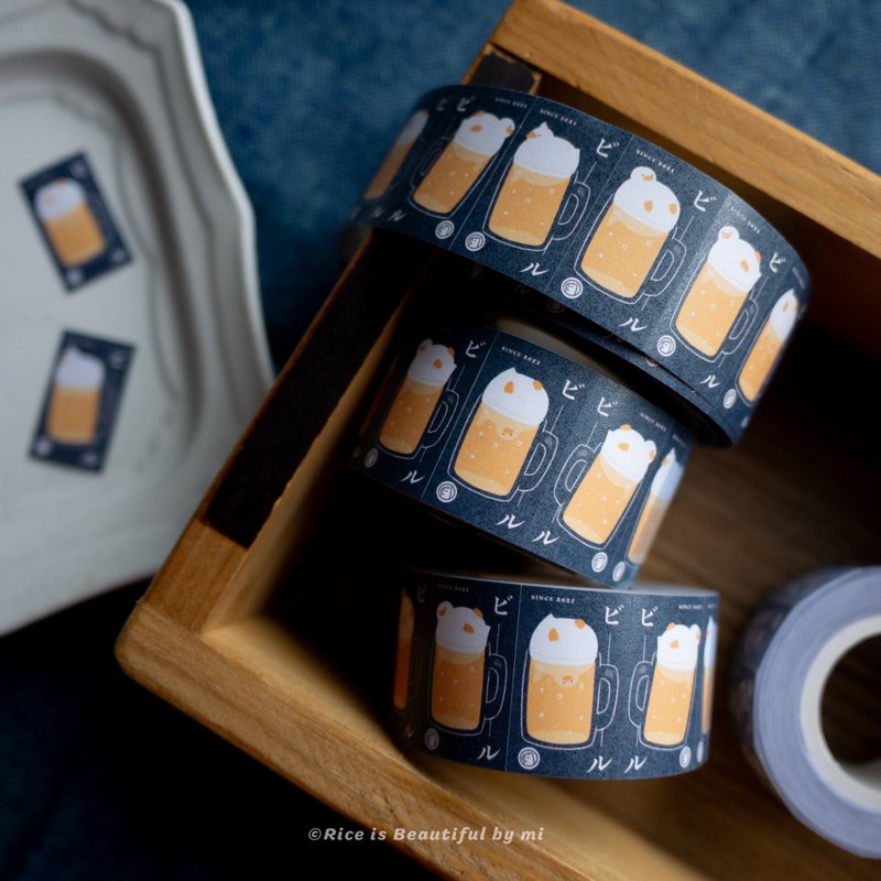 Sweet Roll 标签贴纸卷 Beer - 贴纸 - 纸 
