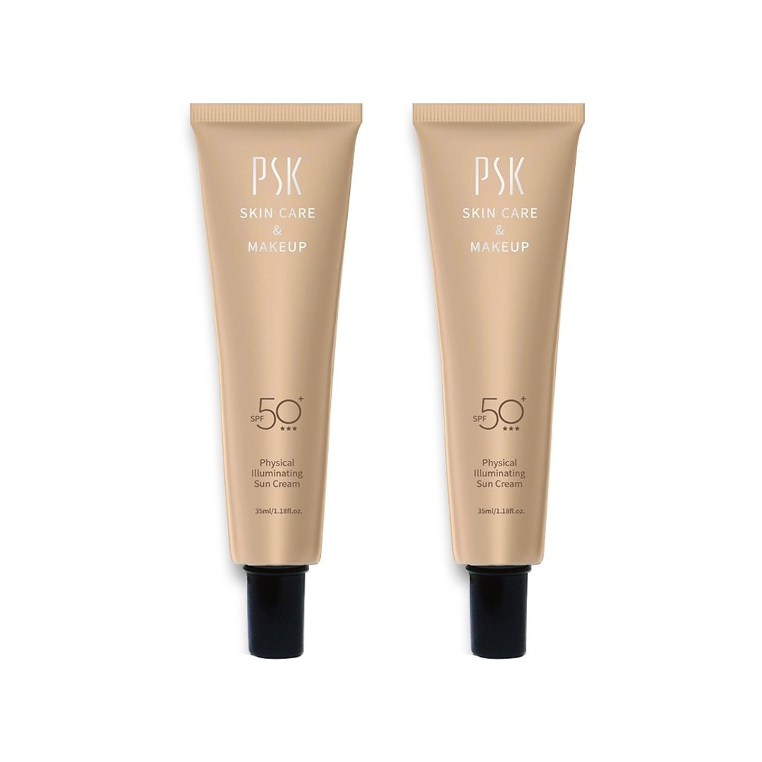 纯物理全能润色隔离霜 SPF50+2入组 - 防晒 - 其他材质 