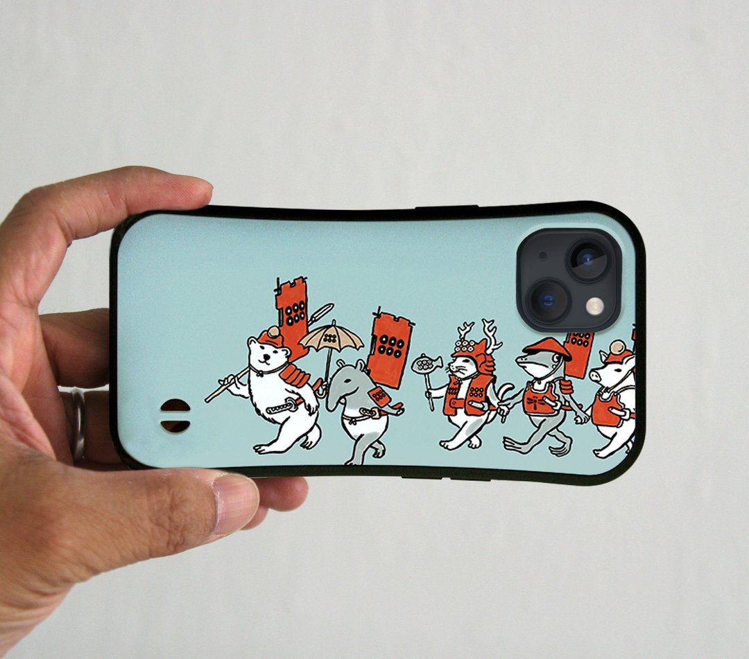 Grip iPhone 手机壳 真田军团蓝灰色 - 手机壳/手机套 - 塑料 灰色