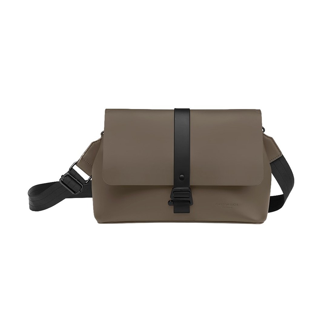 Gaston Luga Spläsh Crossbody Medium 中型斜肩/侧背包 -森林棕 - 侧背包/斜挎包 - 其他材质 咖啡色