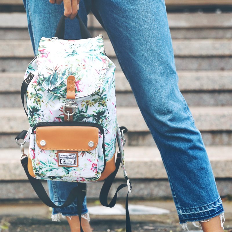 2016进化版 RITE║拳击包(M)-兰花白║ - 后背包/双肩包 - 防水材质 多色