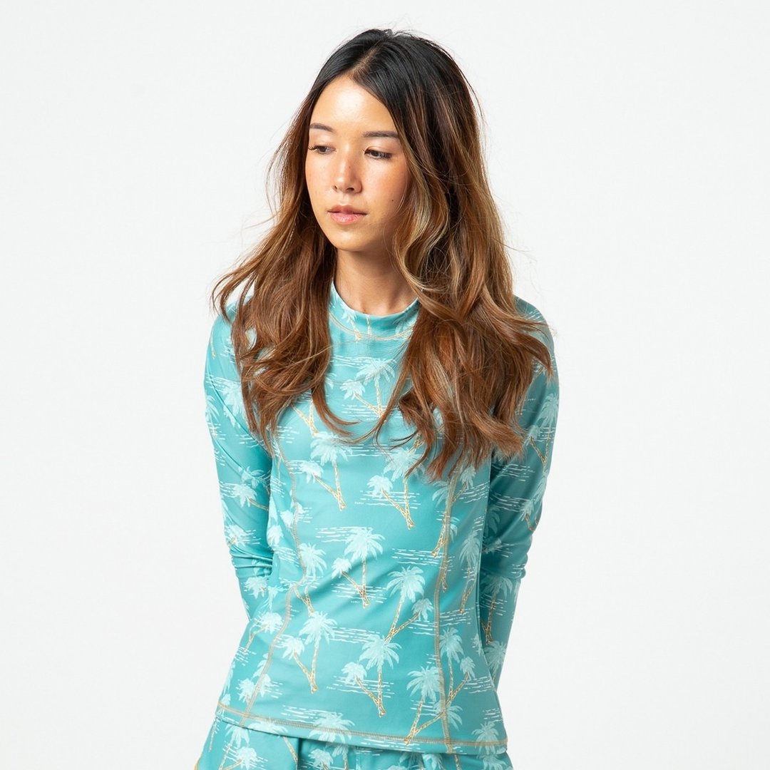 SUMMER RASHGUARD - 女装泳衣/比基尼 - 其他材质 
